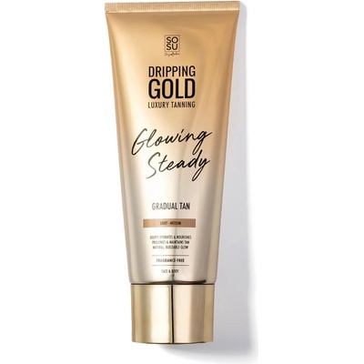 Sosu by Suzanne Jackson samoopalovací krém Light/Medium Dripping Gold Glowing Steady (Gradual Tan) 200 ml