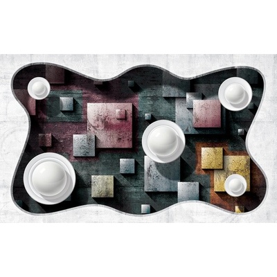 Preinterier FT4922 Fototapeta na stenu 3D abstrakcia vlies 104cm x 70cm