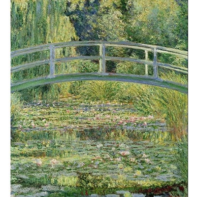 Dimex MS-3-0255 vliesová fototapeta na zeď Rybník s lekníny od Claude Oskara Moneta rozměry 225 x 250 cm