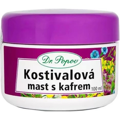 Dr. Popov s.r.o. Kostivalová mast s kafrem 100 ml – Hledejceny.cz