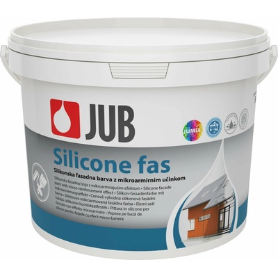 JUB SILICONE FAS - silikónová mikroarmová fasádna farba - biely - 5 l