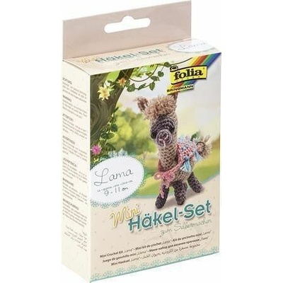 FOLIA Sada na háčkování lama mini 23913 – Hledejceny.cz