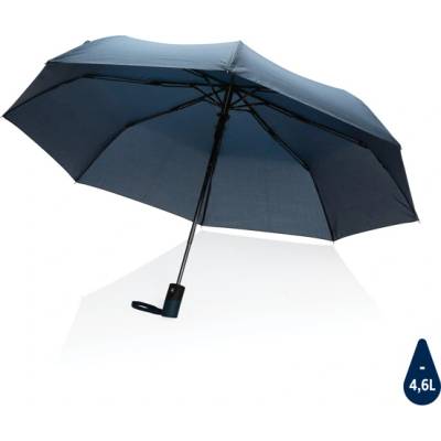 Automatický skladací dáždnik z RPET tmavomodrá P850.595