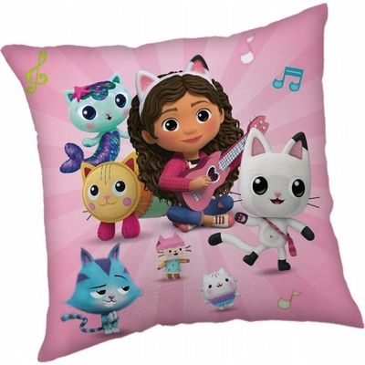 Jerry Fabrics vankúš Gábinin čarovný domček GD02 40x40