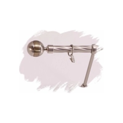 GAROL Olimp kovová twister garnýž satyna 150 cm