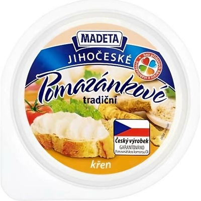 Madeta Jihočeské tradiční Pomazánkové s křenem 6 x 150 g – Hledejceny.cz