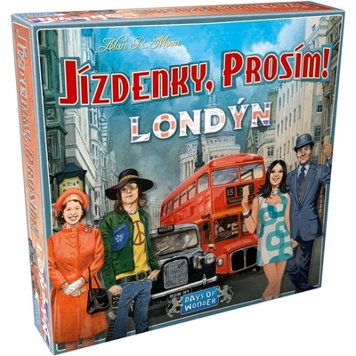 Asmodee Jízdenky, prosím! Londýn