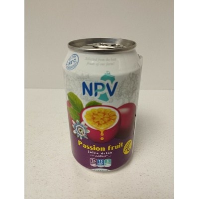 NPV Fruit juice Passion fruit plech 330 ml