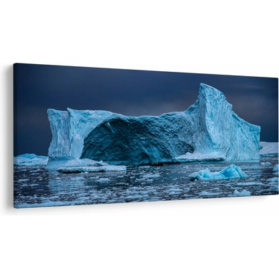 Obraz - Ľadová jaskyňa, jednodielne 200x100 cm