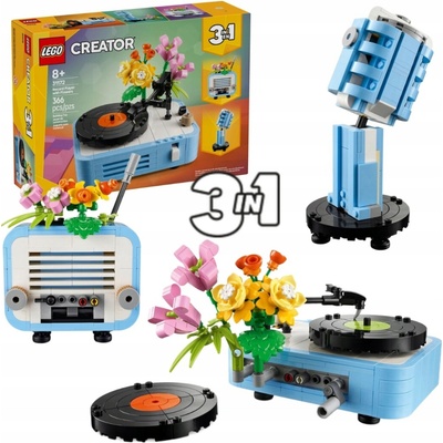 LEGO® Creator 31172 Gramofon s květinami