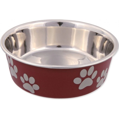 Miska Trixie nerezová plastový povrch 23 cm 2000 ml nerezové misky s opláštěním: 0,3 l ø 12 cm – Hledejceny.cz