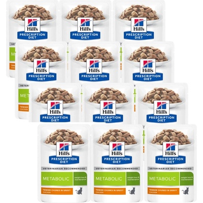 HILL'S PD Prescription Diet Feline Metabolic 12 x 85 g
