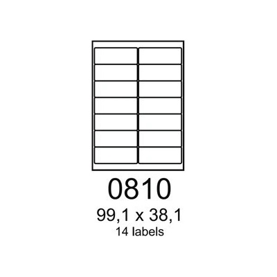 RAYFILM R01000810F biele 1000 list.