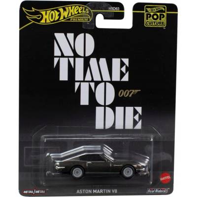 Aston Martin V8 Hot Wheels Premium Pop CultureNo Time To Die 1:64