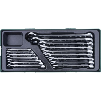 Jonnesway sada očkoplochých klíčů, 16 kusů, 6-24 mm v kazetě W26116SP