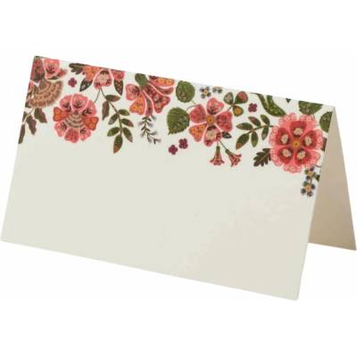 Rifle Paper Co. Jmenovky Gracie – set 8 ks, bílá barva, papír