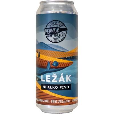 Permon Ležák free 0,5% 0,5 l (plech)