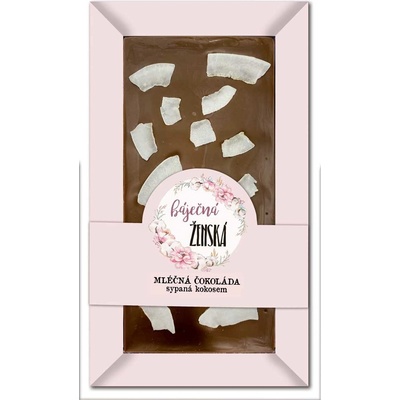 Bohemia Gifts Ručně vyráběná sypaná čokoláda báječná ženská 80 g