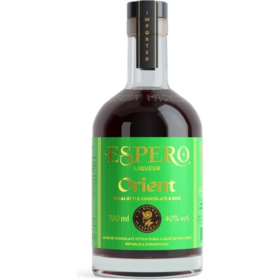 Espero Orient Dubai Style Chocolate & Rum 40% 0,7 l (holá láhev)