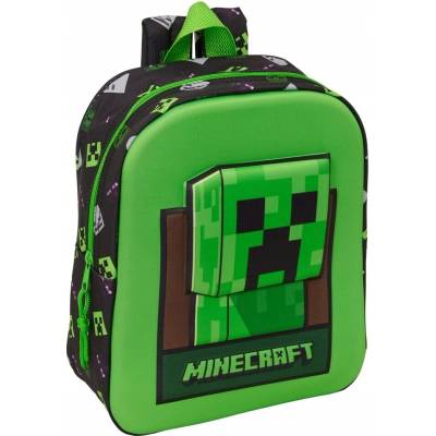 Dětský 3D batůžek pro předškoláky Minecraft - Creeper