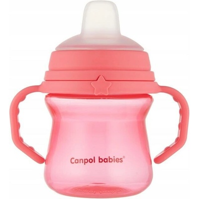 Canpol babies First Cup hrnček so silikónovým náustkom 150 ml