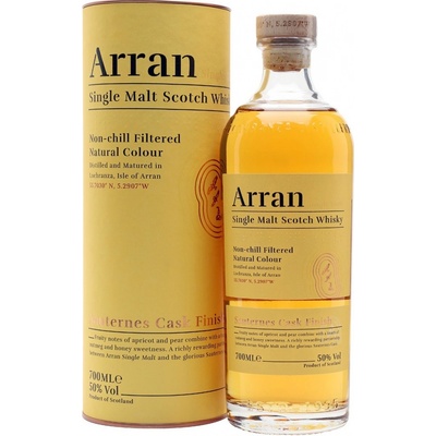 Arran Sauthernes Cask Finish 50% 0,7 l (tuba)