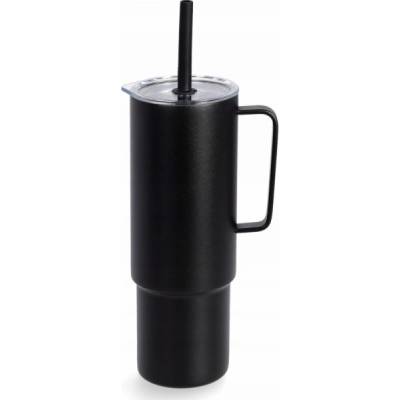 Miir Termohrnek s brčkem 950 ml černý