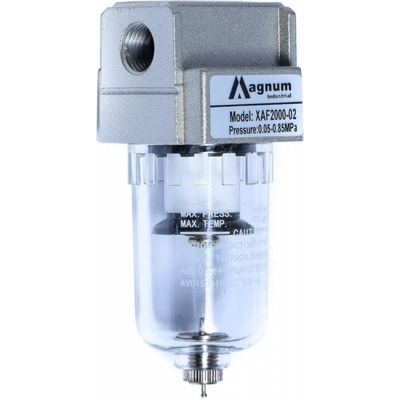 Vzduchový filtr pro výstup z kompresoru | AF 1/4" (750 l/min) poloautomat, mini – Hledejceny.cz