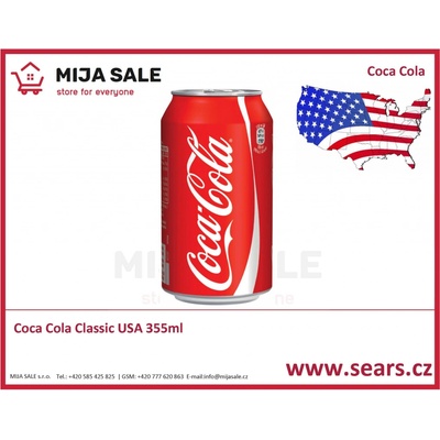 Coca Cola Classic USA 355 ml