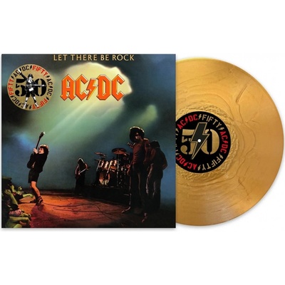 AC/DC - Let There Be Rock / Limited / Gold Metallic / Vinyl LP