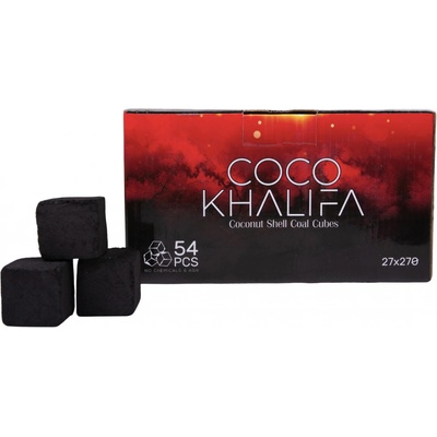 Coco Khalifa kokosové uhlíky brikety pro vodní dýmky 1kg – Hledejceny.cz