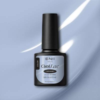 ENII NAILS Gel lak Ceramic 221 Celestine 10 ml