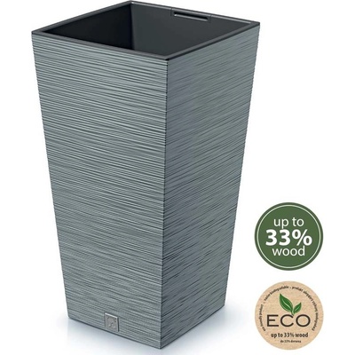 Prosperplast Květináč FURU SQUARE 24 cm betonový