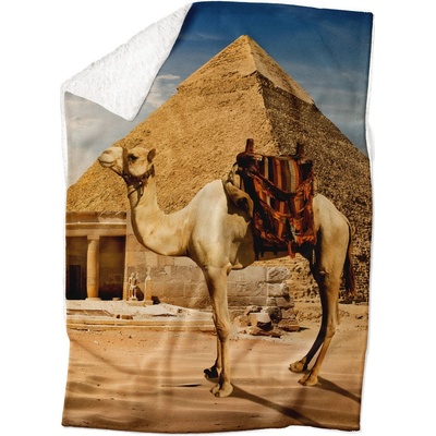 Impar Deka Velbloud u pyramidy Podšití beránkem ANO 200x140