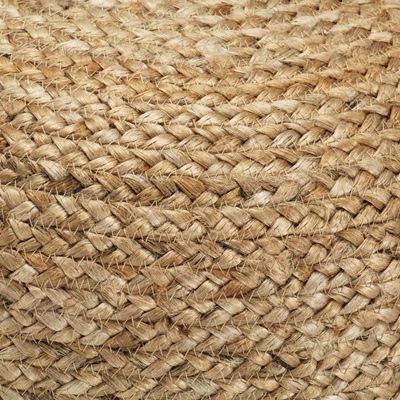 VidaXL Ručně vyrobený sedací puf 45 x 30 cm juta