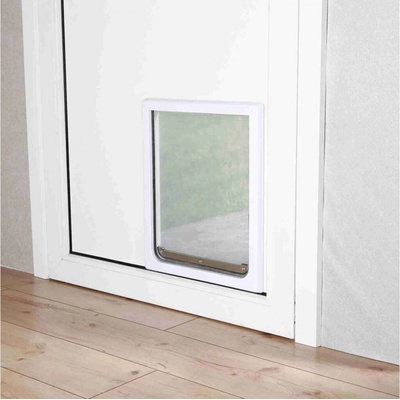 Trixie Dvířka pro psy průchozí dvoucestná S-M 30 x 36 cm – Hledejceny.cz