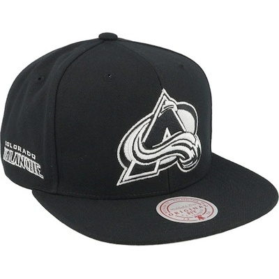 Mitchell & Ness Pánská Kšiltovka Colorado Avalanche Evergreen Black White Snapback