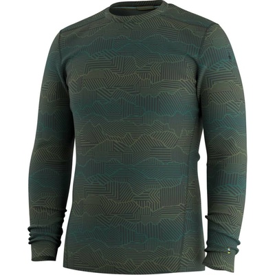 Smartwool M Classic Thermal Merino BL Crew Boxed Man Charcoal Linear Peaks