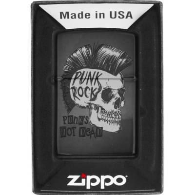 Zippo benzínový Grey Punk Rock