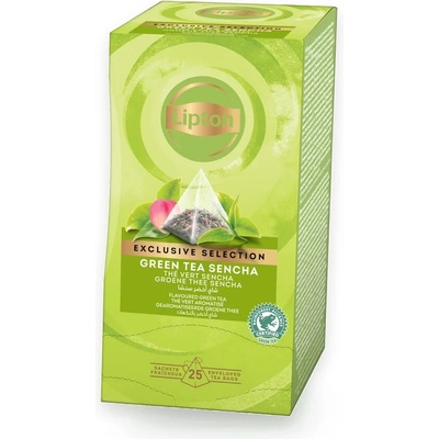 Lipton Čaj Exclusive Selection Sencha pyramidky 25 obálek