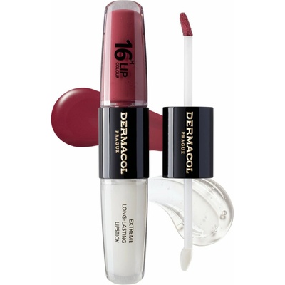 Dermacol 16H Lip Colour č.28 4 ml + 4 ml