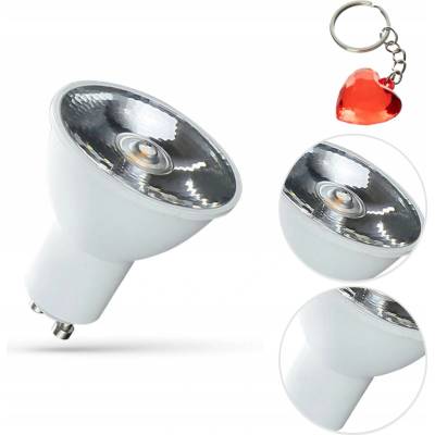 Spectrum LED žiarovka GU10 230V 6W teplá biela so šošovkou, WOJ14103