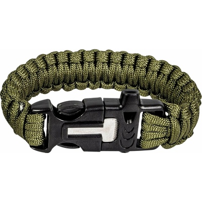 Highlander Paracord trojzubec (píšťalka křesadlo) olivová – Hledejceny.cz