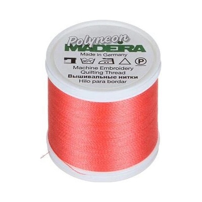 Vyšívací nitě PES Madeira Polyneon (400m) barva 1616 dark peach