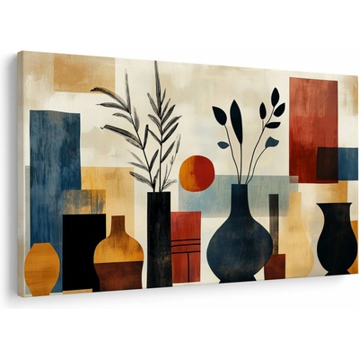 Obraz - Kubistické vázy, jednodílný 120x80 cm