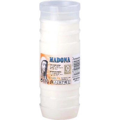 Madona Náhrobná sviečka biela 350 g