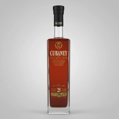 Cubaney Tesoro 25y 38% 0,7 l (karton)