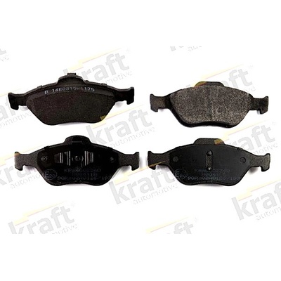 KRAFT AUTOMOTIVE Sada brzdových destiček, kotoučová brzda 6002340
