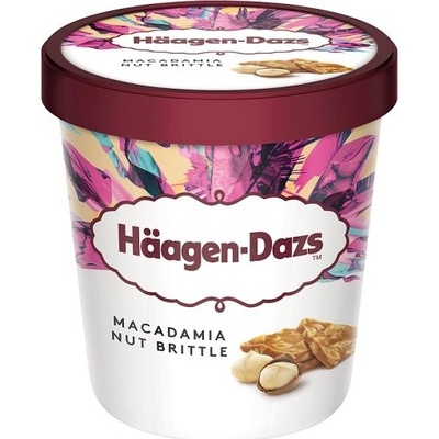 Häagen-Dazs Vanilková zmrzlina smetanová s karamelizovanými makadamovými ořechy 460ml