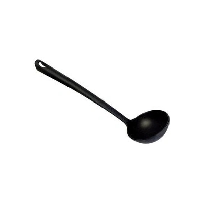 naběračka 34cm, černá, do 210°C, PP, plast